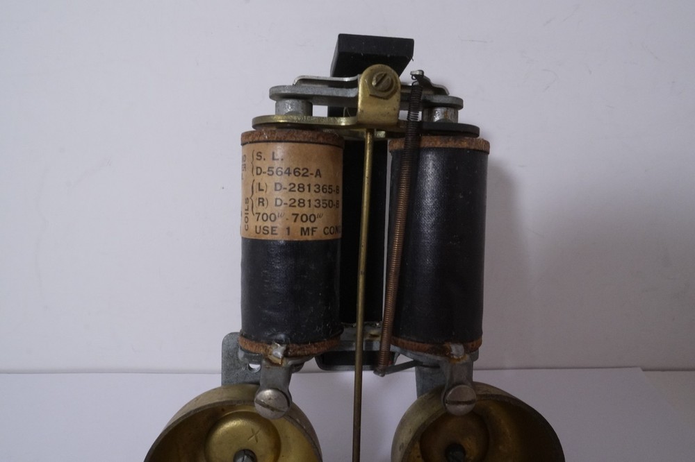 1 - Original Automatic Electric A/E 40 RINGER Complete w/BELLS & Clean & Tested