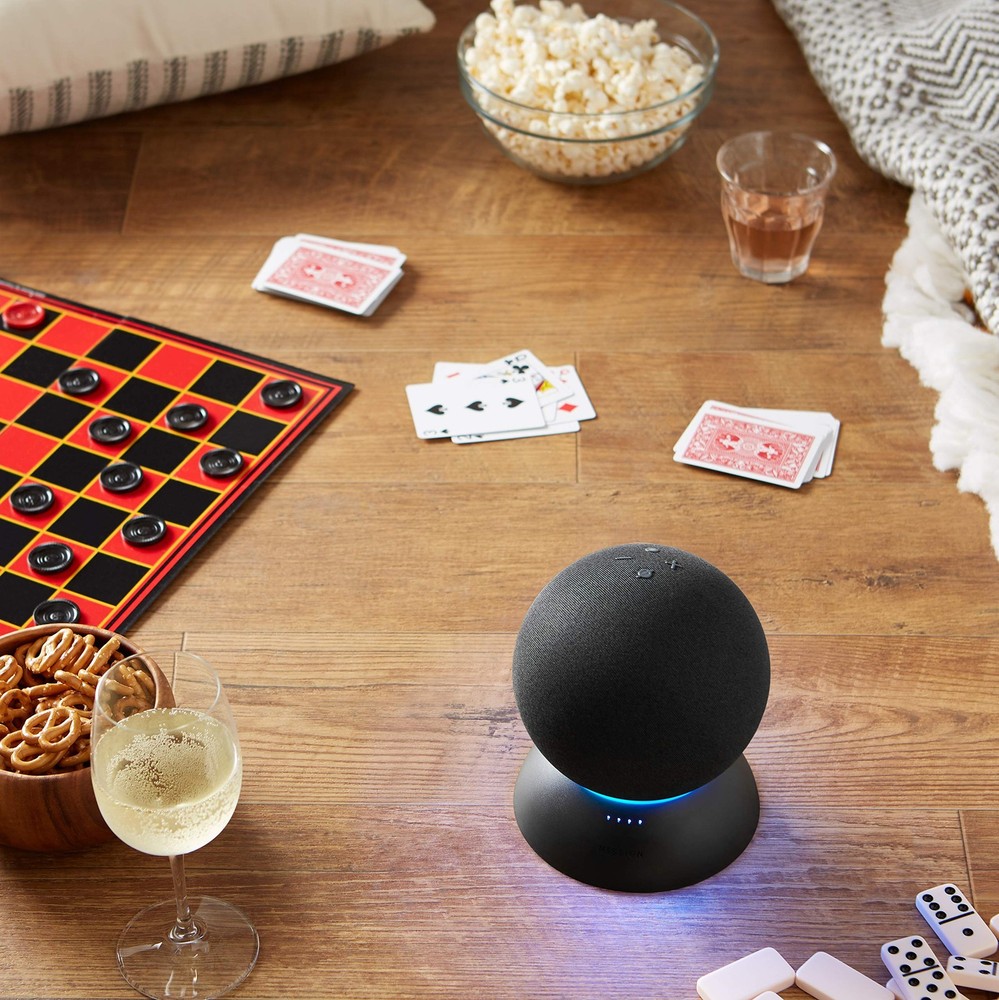 Made For Amazon, Battery Base for Echo (4th generation). Not Charcoal