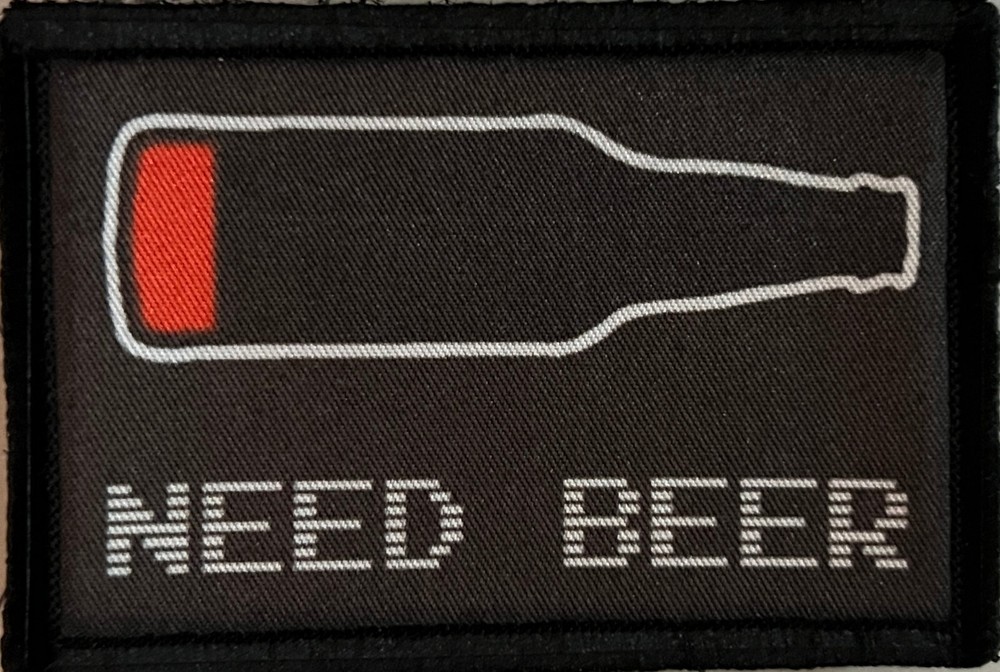 Never Forget Retro Funny Morale Patch Made in the USA