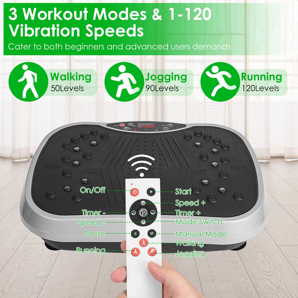Remote Exercise Machine Whole Body Vibrating Workout