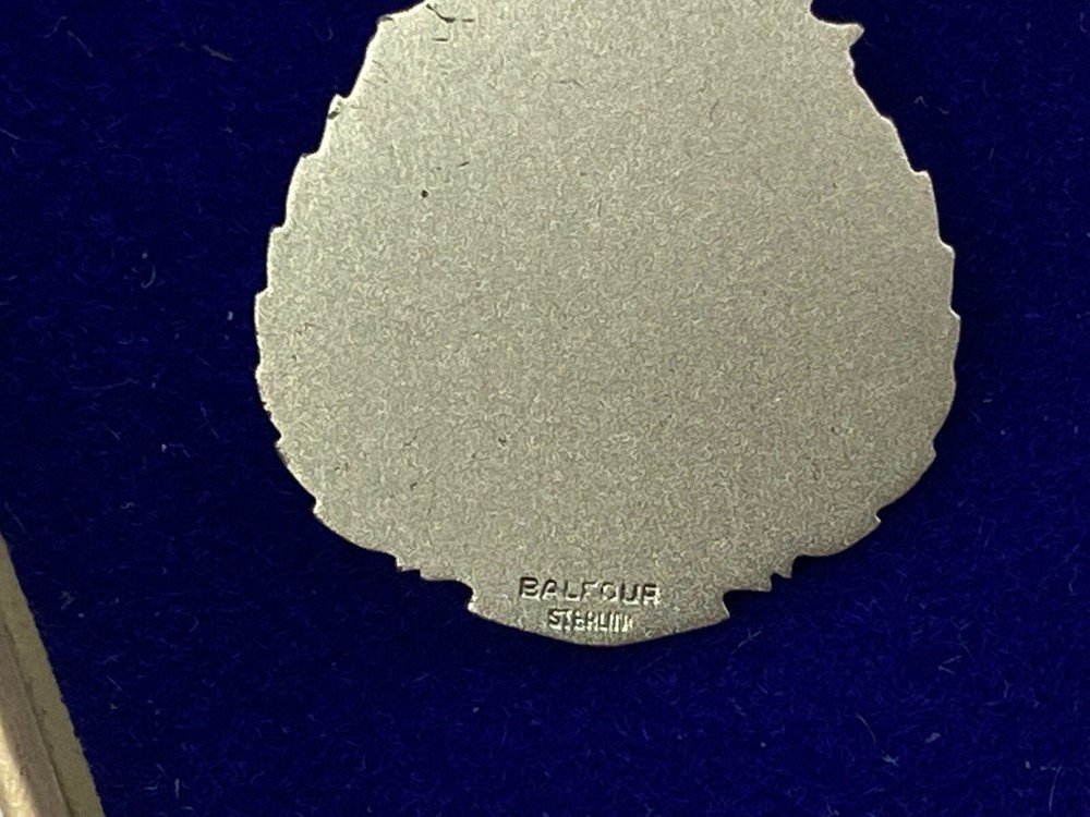 Vintage Bugle Roster Boxed Medal