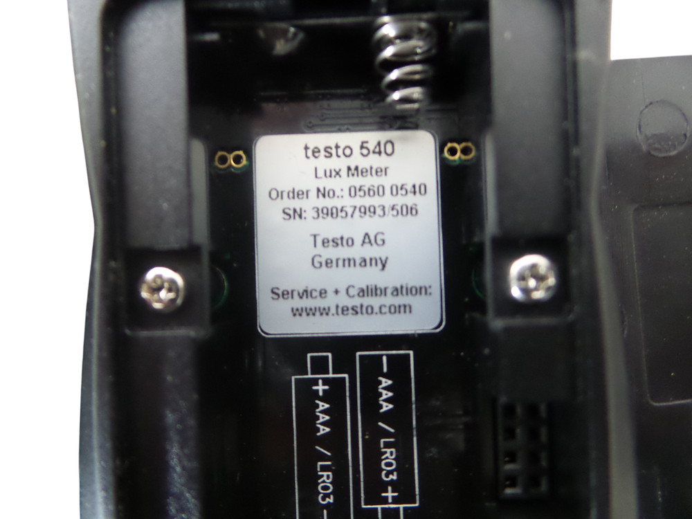 Testo Light Meter 540 Pocket Size - Free Shipping