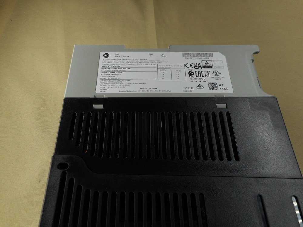 Allen Bradley 25B-E1P7N104 Variable Frequency Drive NEW