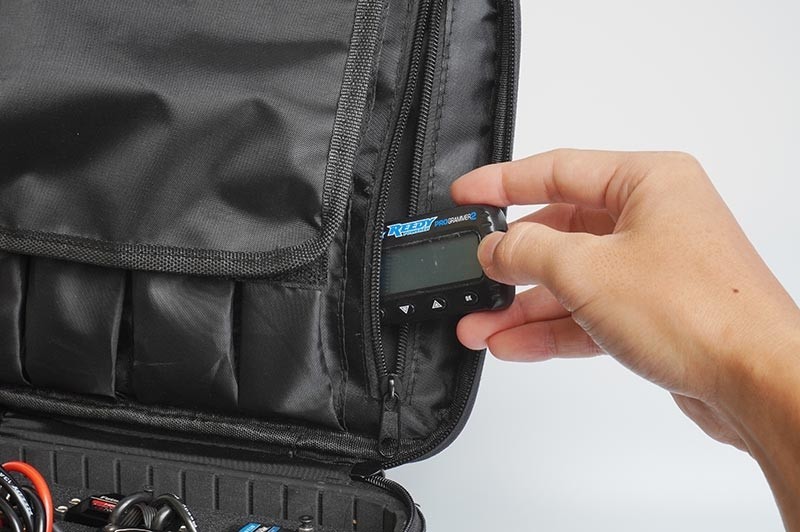 Koswork 32418 - Hard Frame Electronics Bag w/ Foam Insert, Motors, ESCs, Servos