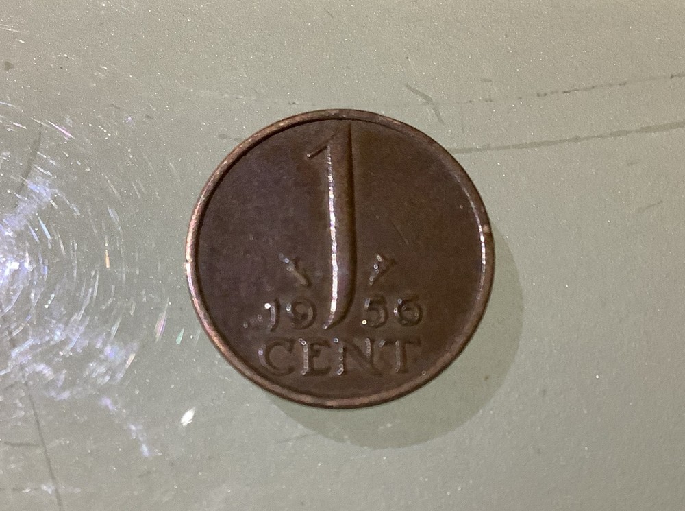 Netherlands 1 Cent 1956 Circulated