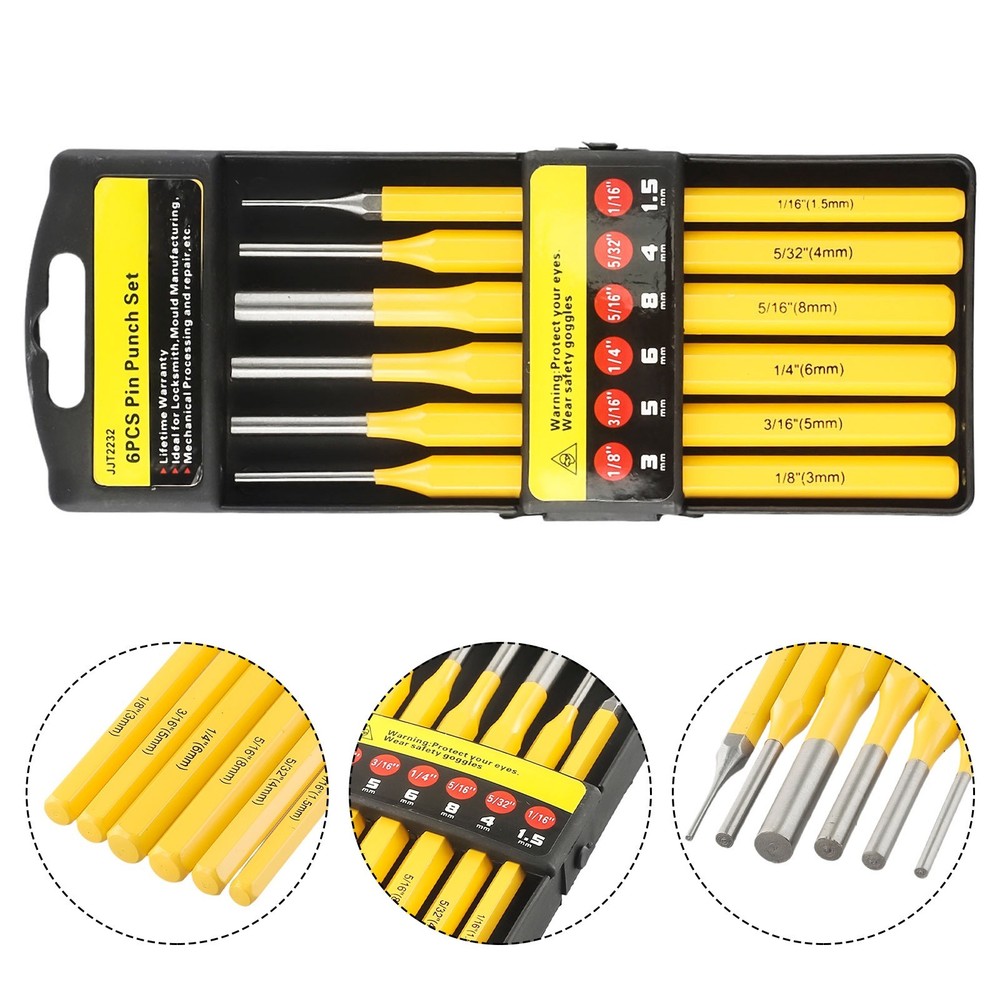 Professional Woodworking Chisel Punch Set Reliable Performance Rust Resistant