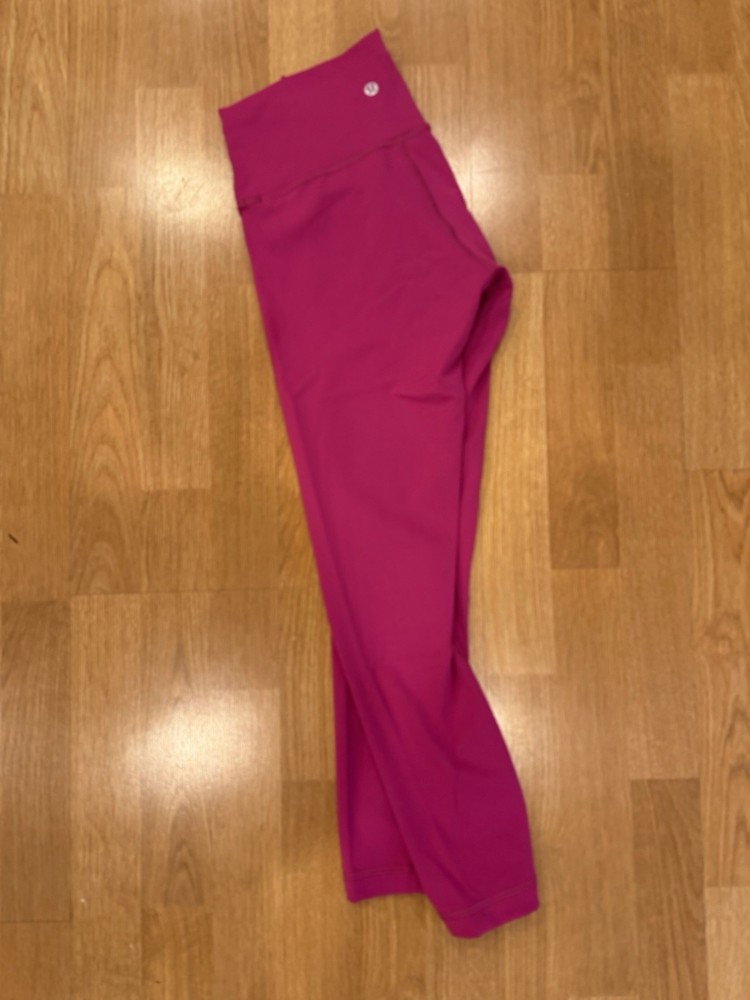Lululemon Women’s Wunder Train HR tight 25” Ripened Raspberry Size 6