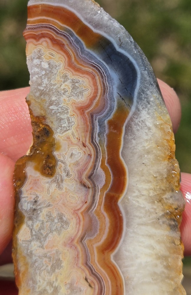 Turkish Agate Slabs Slices From Two Stones Matching Lapidary Unique