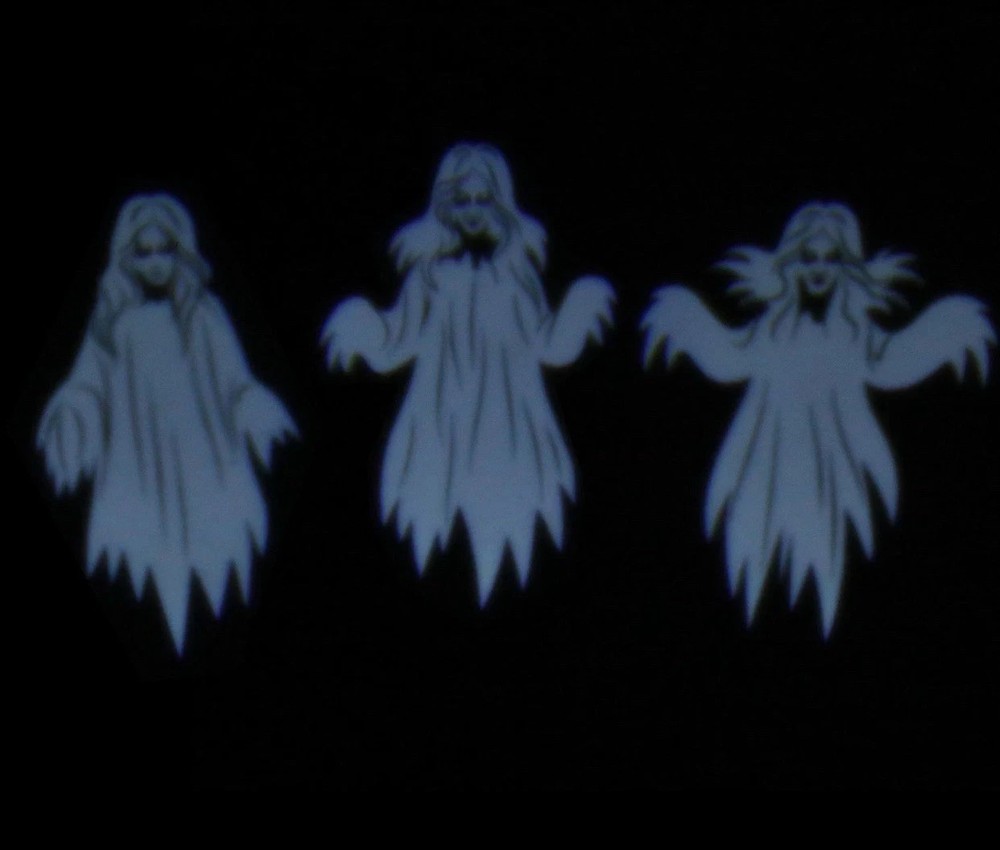 Halloween Moving Ghost Projector Haunted House Projects 10’