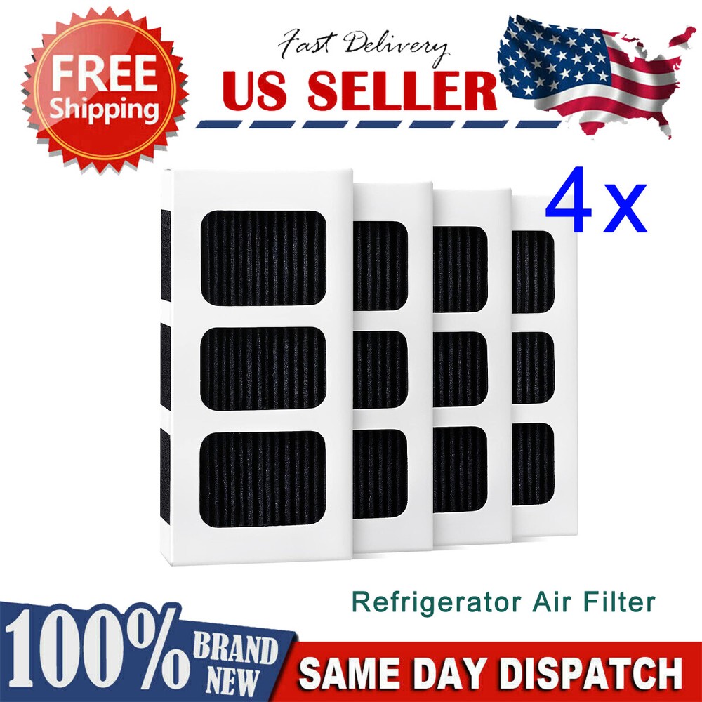 for Frigidaire PAULTRA2 Refrigerator Air Filter PureAir Ultra II (4 pack)