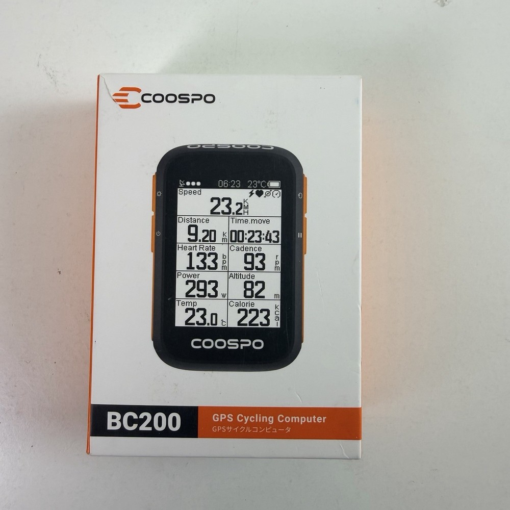 Coospo BC200 GPS Cycling Computer 2.6 in Screen