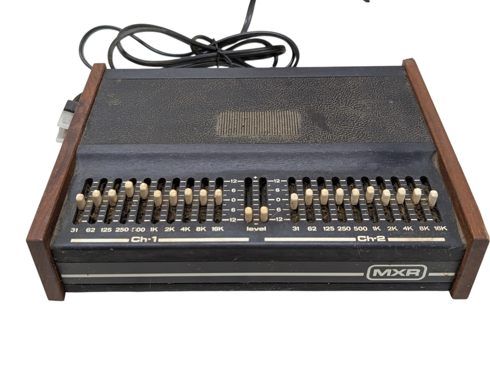 Vintage MXR Graphic Stereo Equalizer model no.114 UNTESTED