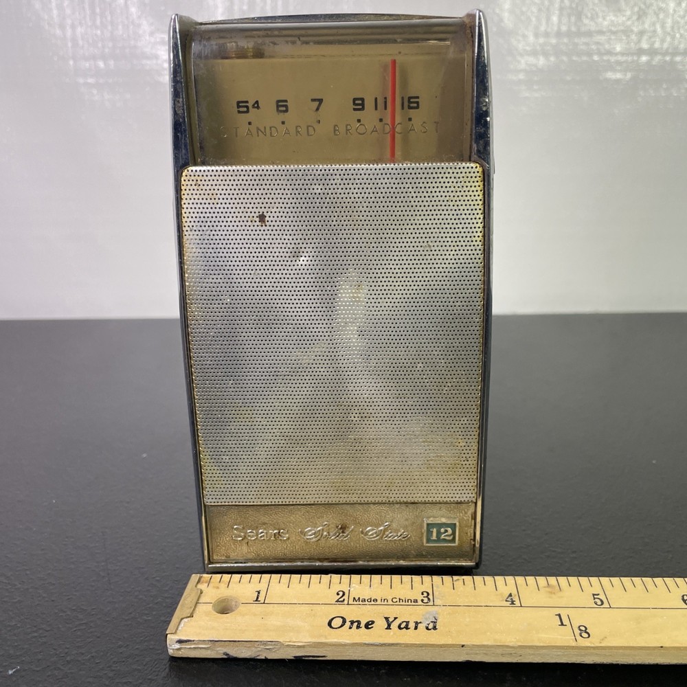 sears solid state transistor radio