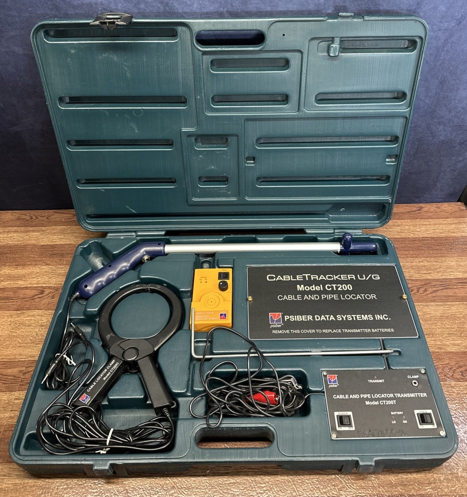 Psiber CT200 Data Systems Cable and Pipe Locating System