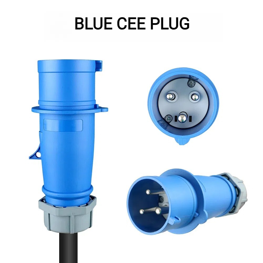 Portable EV Charger CEE to Type 2 | Delay Timer | 8A - 32A | 7.2kW | Mode 2 | 5m