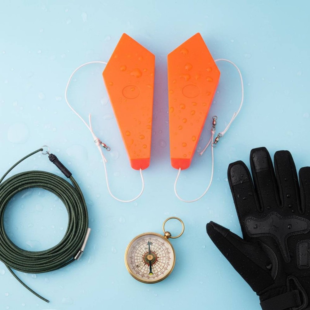 2 Pieces Surface Trolling Diver High Visibility Trolling Planer Board