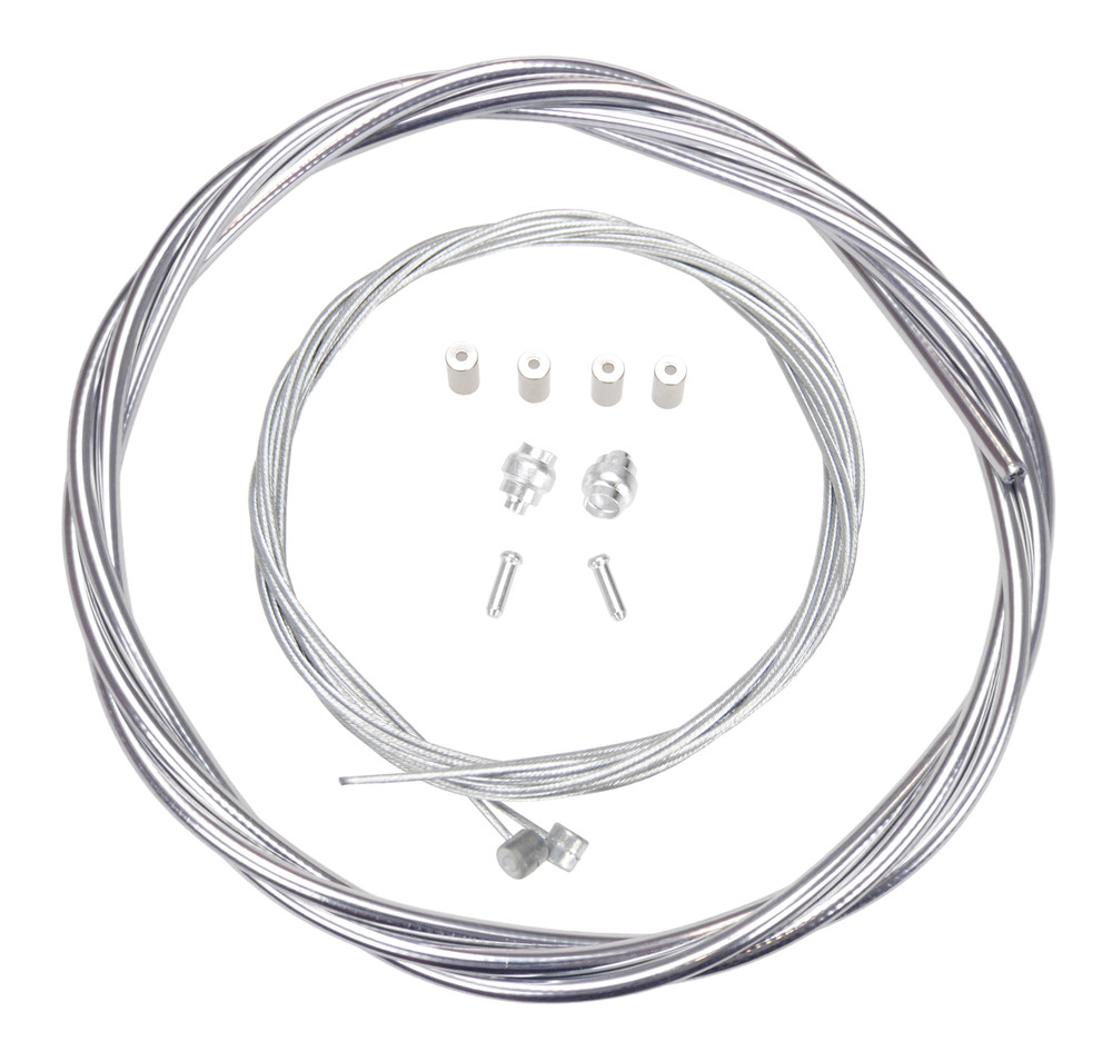 Basic Bicycle Brake Cable Kit for BMX/MTB - CHROME
