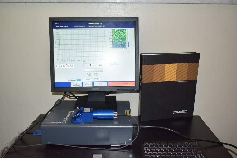 Heidelberg intraoperative pachymeter /thickness gauge using OCT