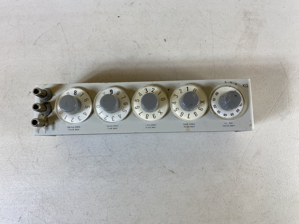 Decade Resistor General Radio Co. Type 1434-QC Electrical 14D31