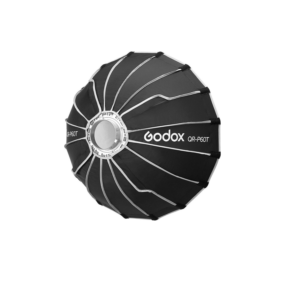 Godox QR-P60T 60cm/23.6 inch Parabolic Softbox Quick Release Light Diffuser