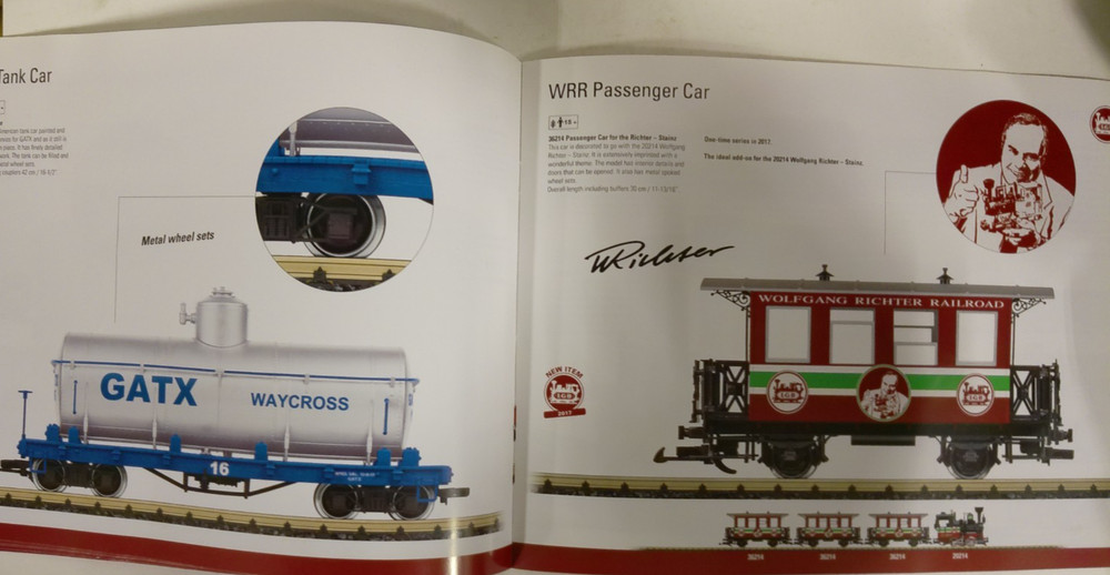 LGB US Models for 2017 Catalog