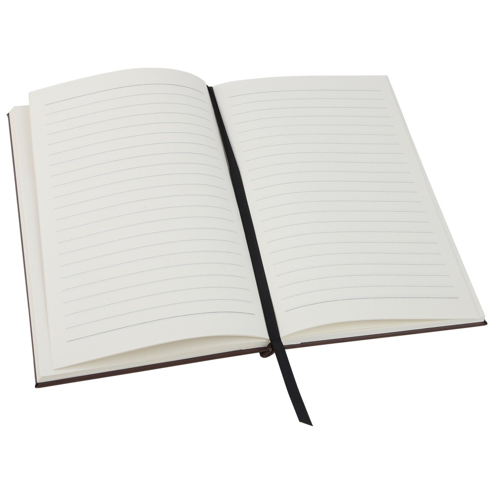 Laceleaf Flower Engraved Leather Journal, Personal Planner with Lined Pages