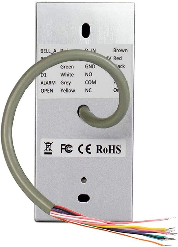 User-Friendly Weatherproof Access Control Keypad - 2000 Users & Bright Backlight