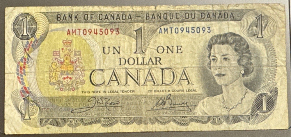 Canada 1 Dollar 1973 Banknote