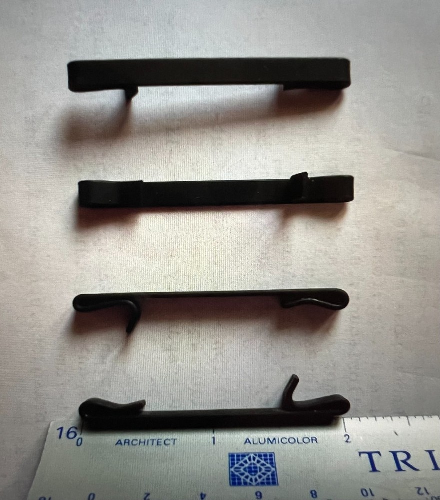 6 EARLY 2'' DOUBLE LOOP STYLE NAPA,MAC,PROTO  TOOL BOX DRAWER SLIDE SPRING CLIPs