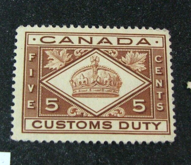 Canada Customs Duty Stamp FCD3 MNH H320