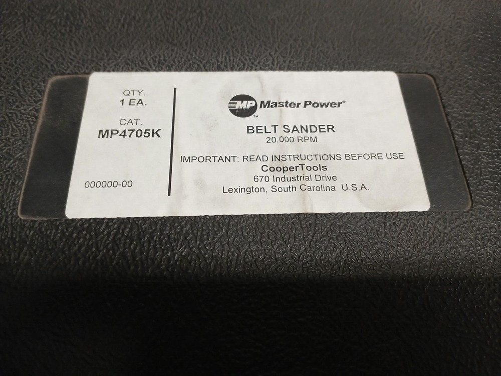 Master Power MP4705K Pneumatic File Sander Kit