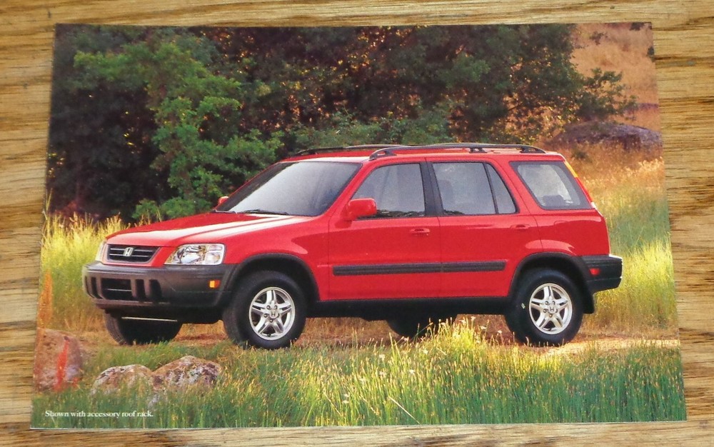 Original 2000 Honda CR-V Postcard 00