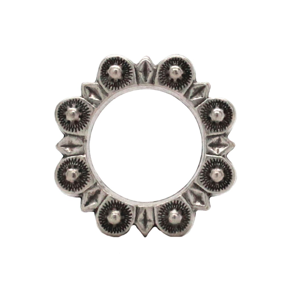 Flat Ring Antique Nickel 1" (2.5 cm) 1311-21