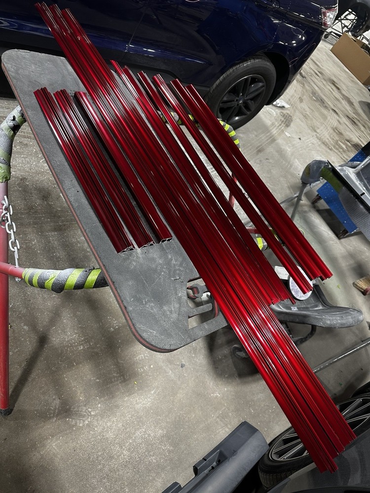 68” Snap On Epiq Tool Box Trim (Red)