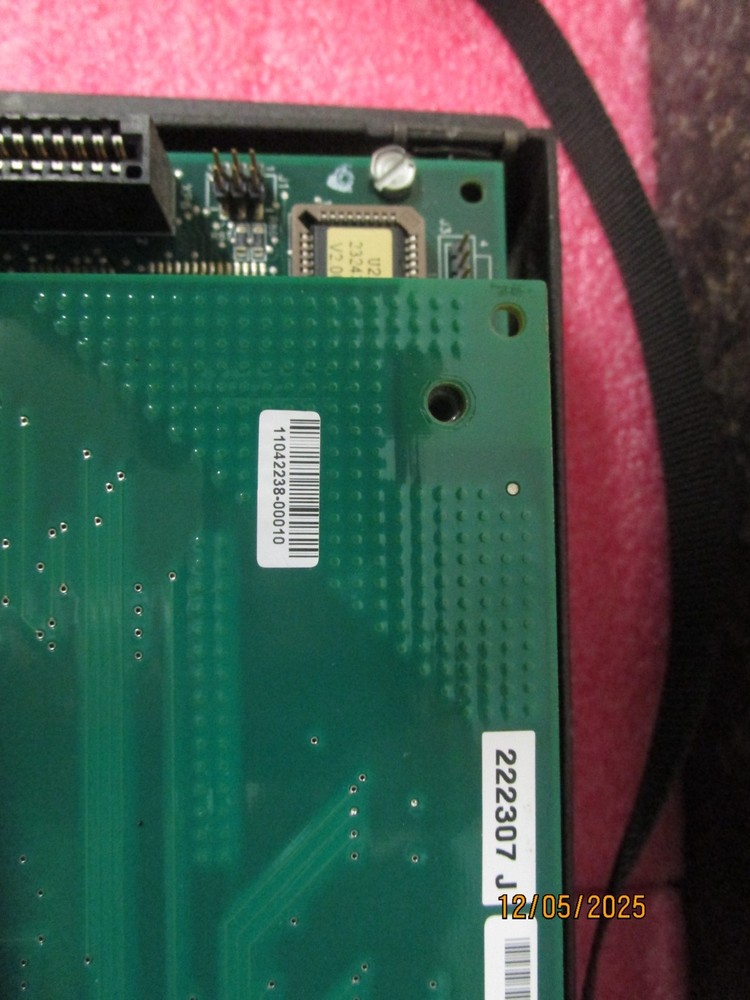 Nordson 3700V Hot Melt Adhesive System Component - Front Panel / Power Switch