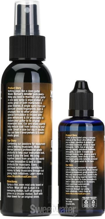 MusicNomad 8-pc. Guitar Care Starter Kit