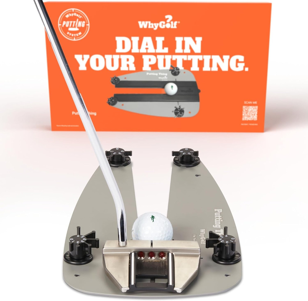 WHYGOLF Putting System & Putting Thing – Golf Training Aid for Stroke, Accuracy