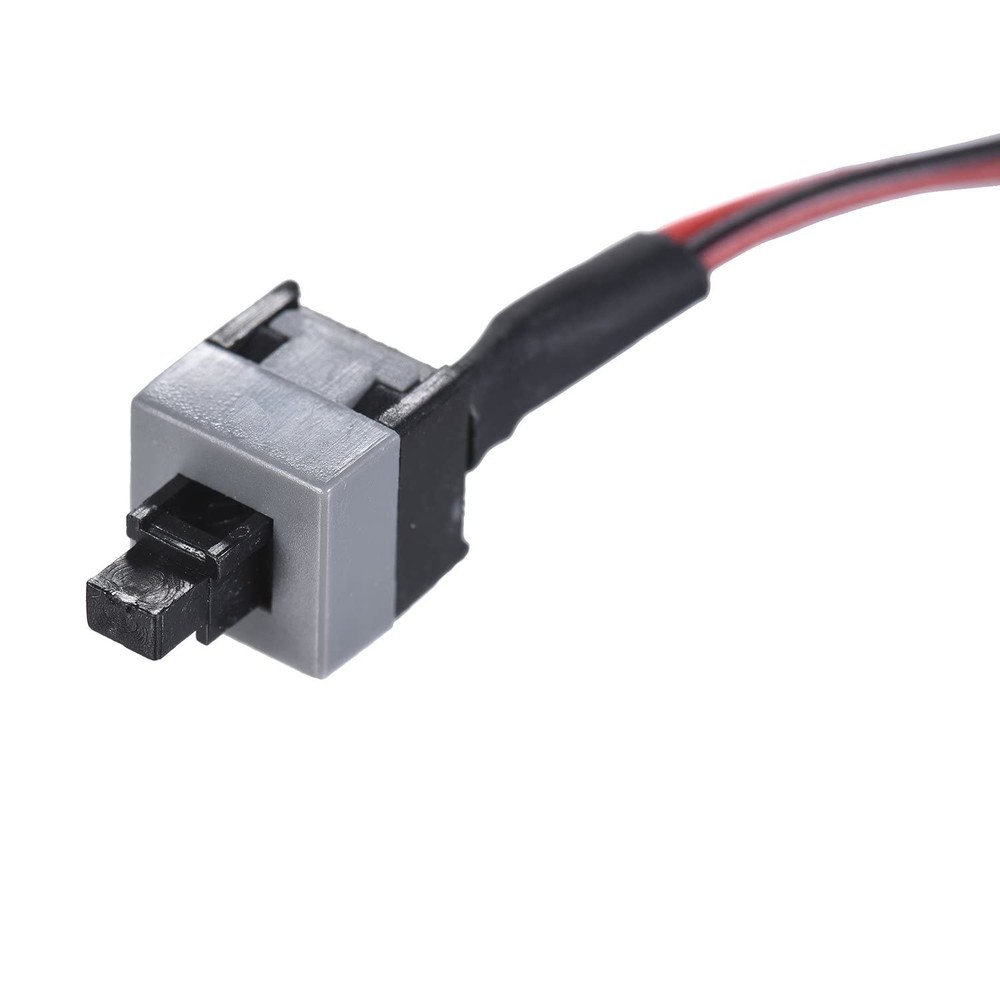 3 Pack 2 Pin SW PC Desktop Power Cable On/Off Push Button ATX Computer Switch...