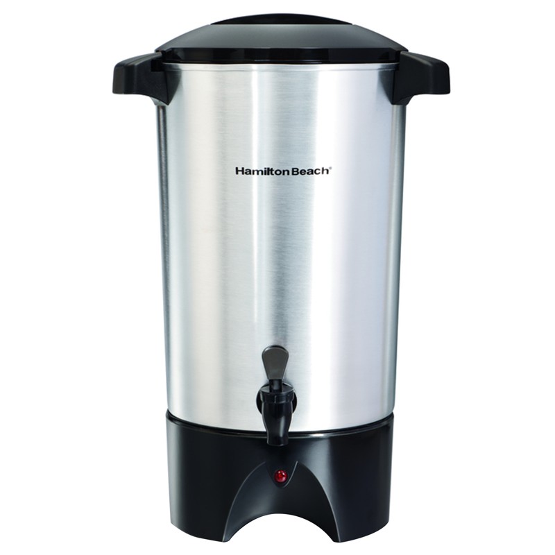 Hamilton Beach 45-Cup Black/Silver Coffee Urn