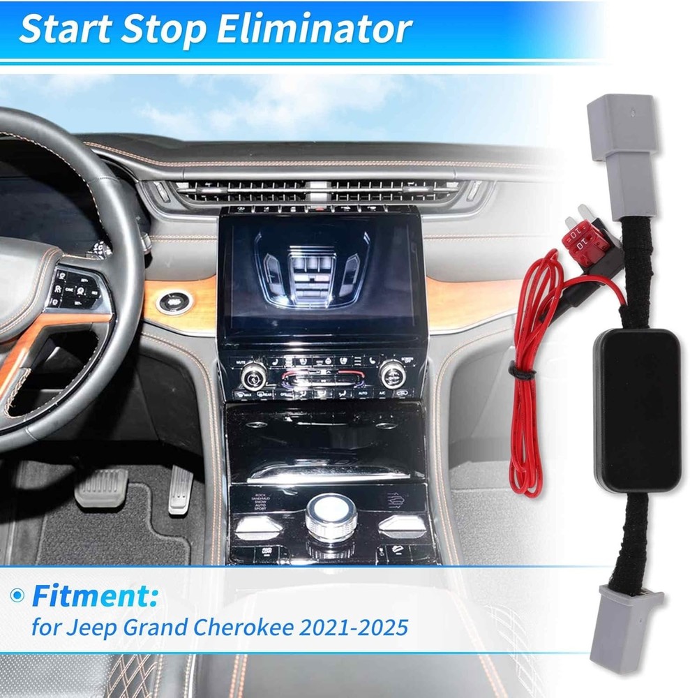 Auto Start Stop Eliminator for Jeep Grand Cherokee 2021-2025 Disable Device