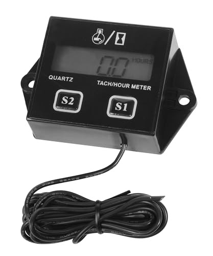 Small Engine Tachometer,Car Accessories Motorcycle Tachometer,Waterproof