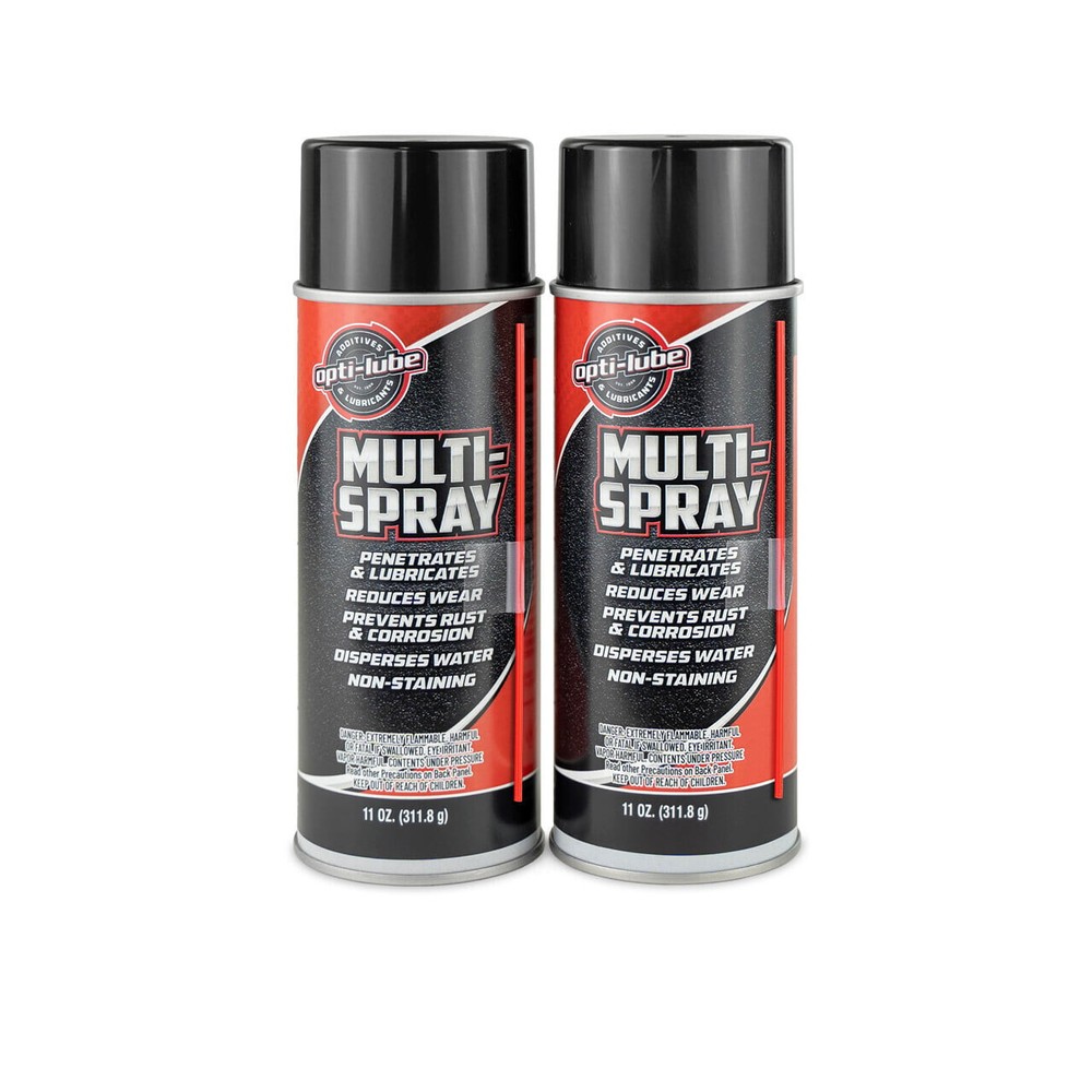 Opti-Lube Multi-Spray 11oz Can,2 Pack