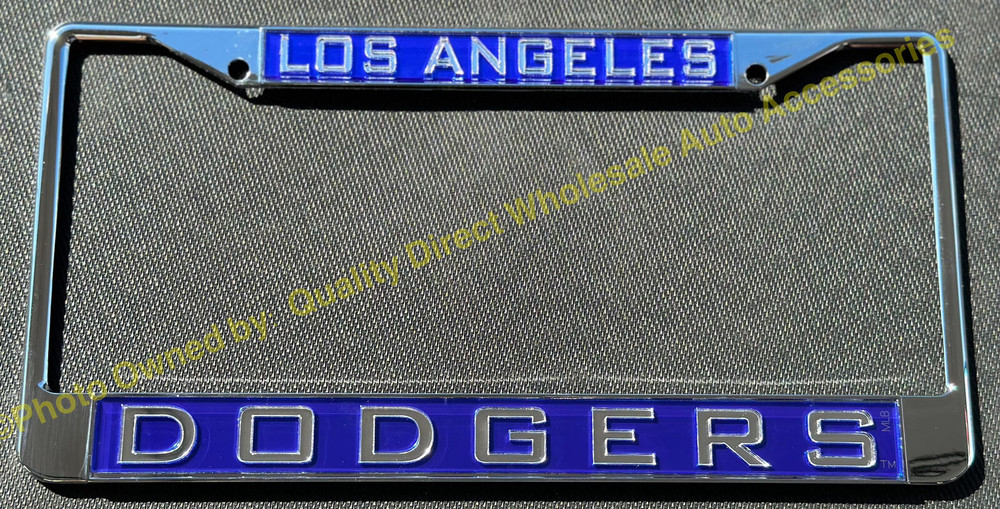 LA DODGERS BASEBALL  ✅ AUTHENTIC MLB Metal License Plate Frame 🚚💨BEST GIFT 🎁