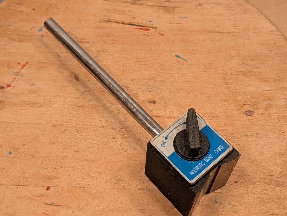 Magnetic Base Indicator Machinist 1/2" Post