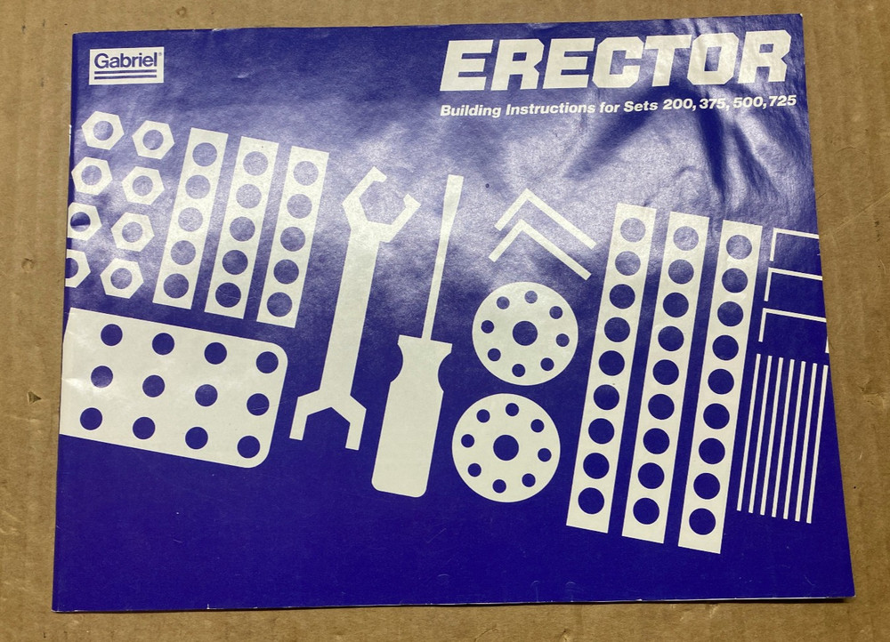 Vintage 1981 Gabriel Erector 500 Motorized RC Construction System - Parts
