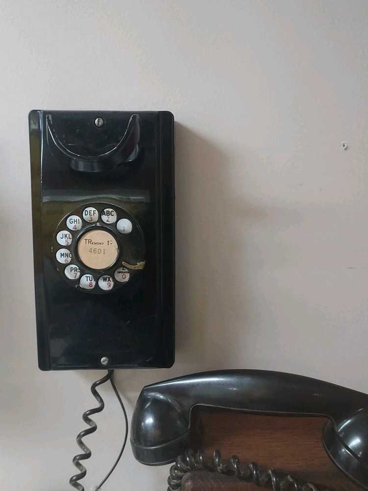 Western Electric 354 Wall Phone 1950 Working
