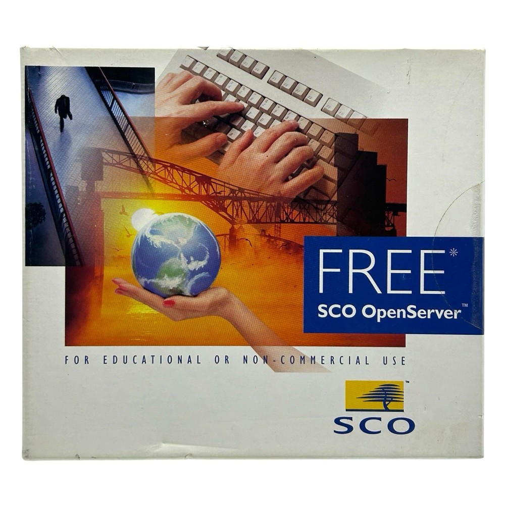Free SCO OpenServer 5.0.2 w/ Enhancement Products & Java Dev Kit Vintage 1997