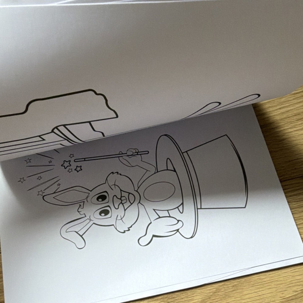 Murphy's Magic Show Coloring Book with Instructions for Magic Performers Genre