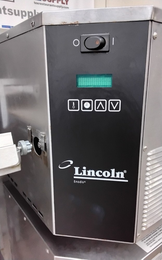 Lincoln Electric Double Stack Conveyor Pizza Oven on Stand