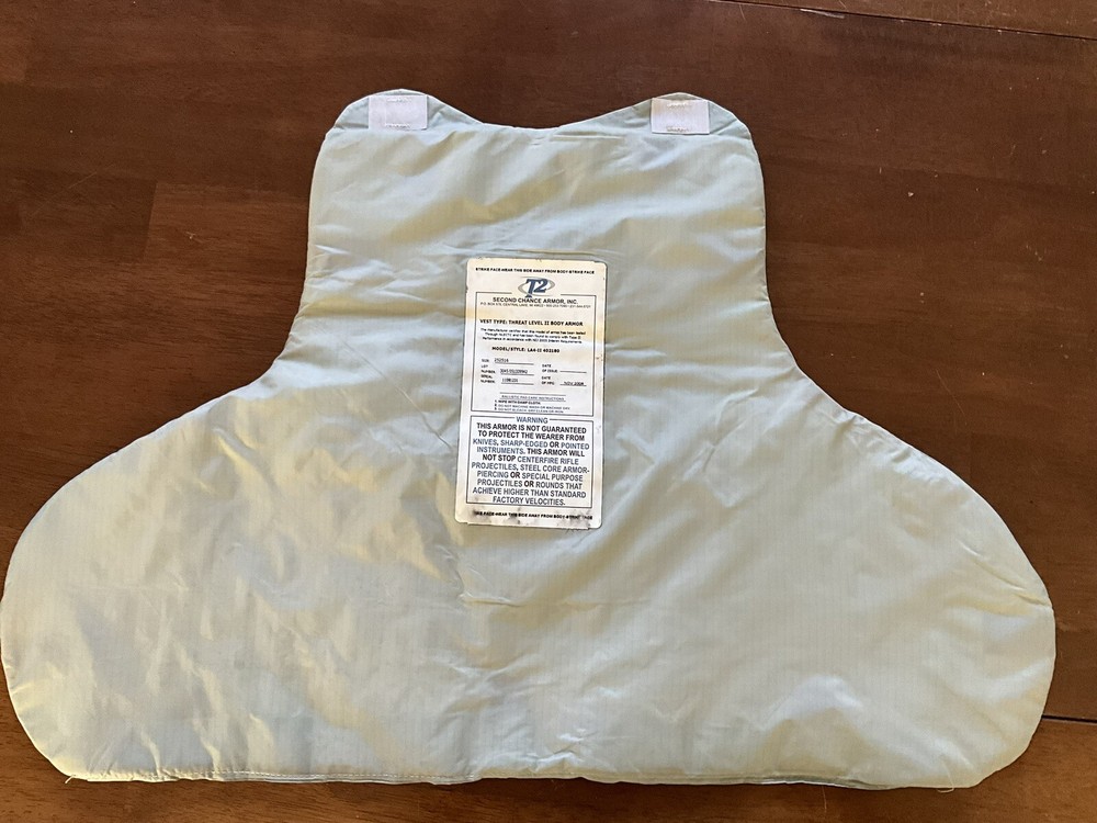 T2 Second Chance Level II Body Armor XL